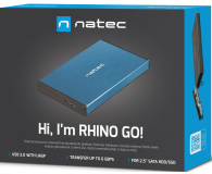 Natec RHINO GO SATA 2.5" USB 3.0 Niebieska - 682346 - zdjęcie 6
